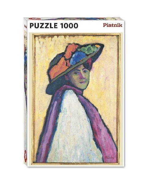 Puzzle 1000 Teile - Münter: Bildnis Marianne von Werefkin