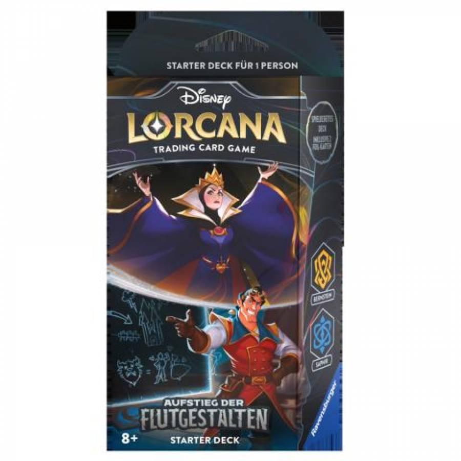 Disney Lorcana - Aufstieg der Flutgestalten Starter Deck: Bernstein & Saphir