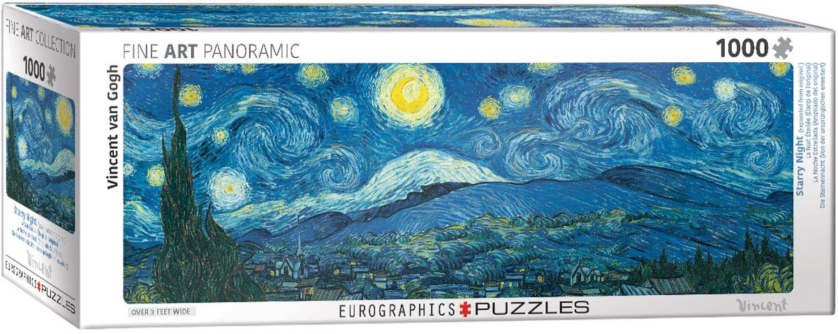 Eurographics Panorama Puzzle - Van Gogh: Die Sternennacht - 1000 Teile