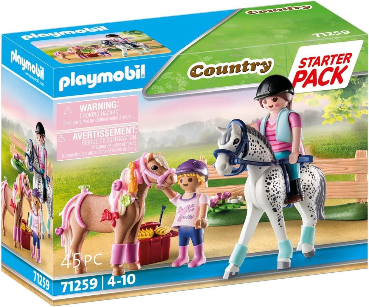 Playmobil 71259 - Starter Pack: Country Pferdepflege