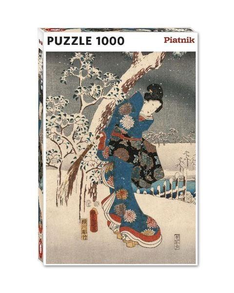 Puzzle 1000 Teile - Utagawa Kunisada, Hiroshige: Tale of Genji