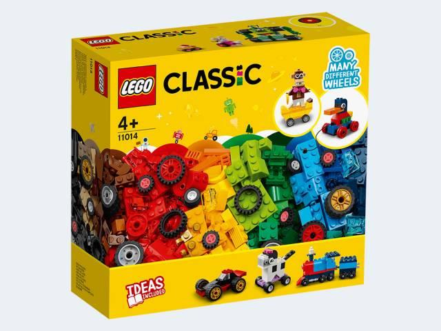 LEGO Classic 11014 - Steinebox mit Rädern