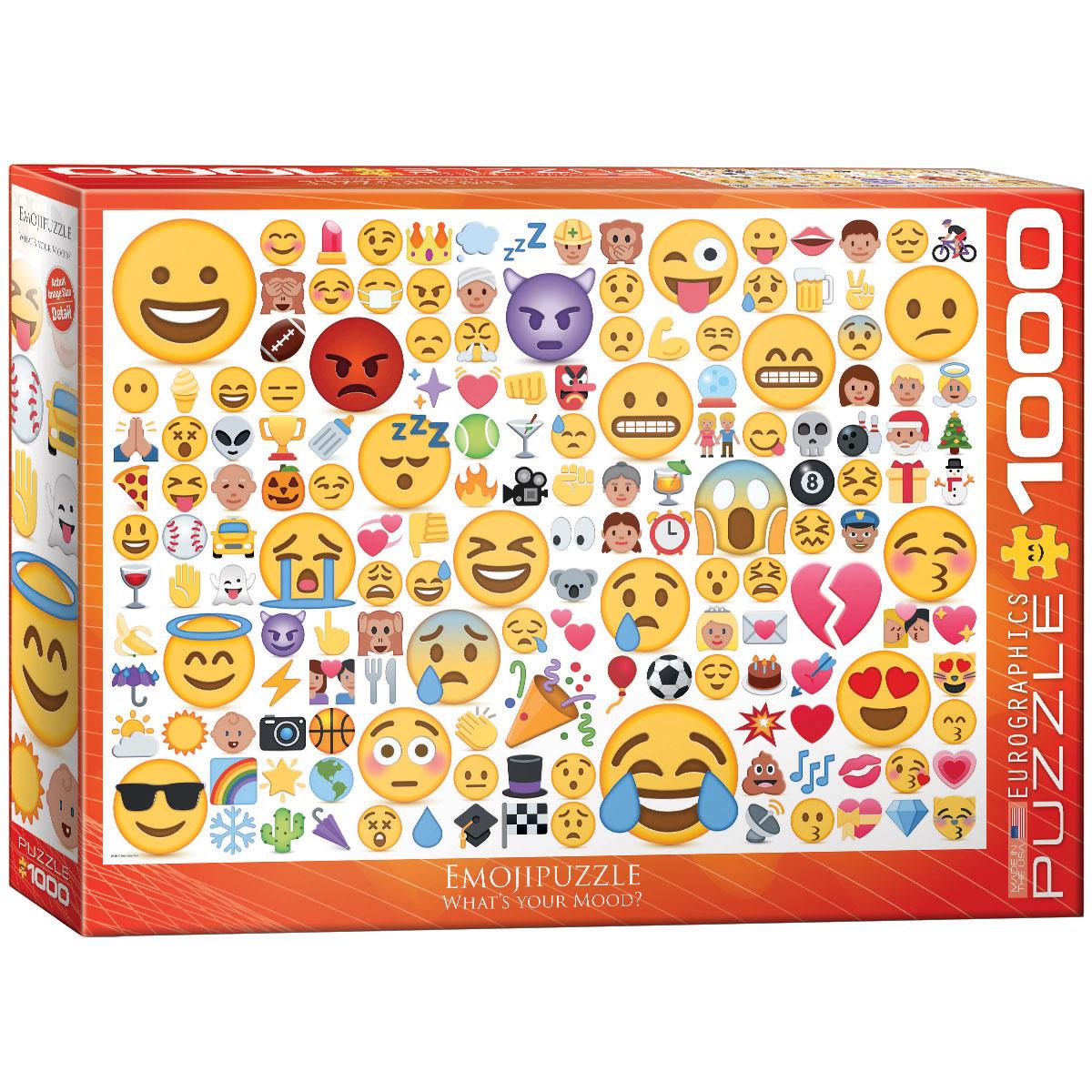 Eurographics Puzzle - 1000 Teile - Emojis