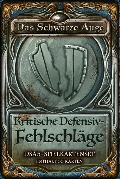 DSA 5 - Spielkartenset: Kritische Defensiv-Fehlschläge