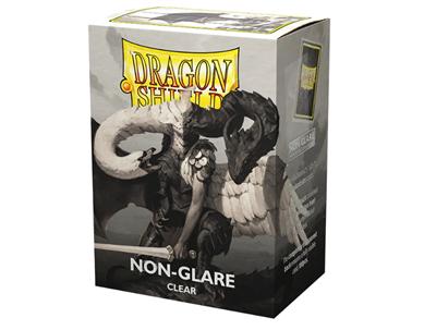 Dragon Shield - Card Sleeves: Clear Matte, Non-Glare, Standard Size (100 Sleeves)