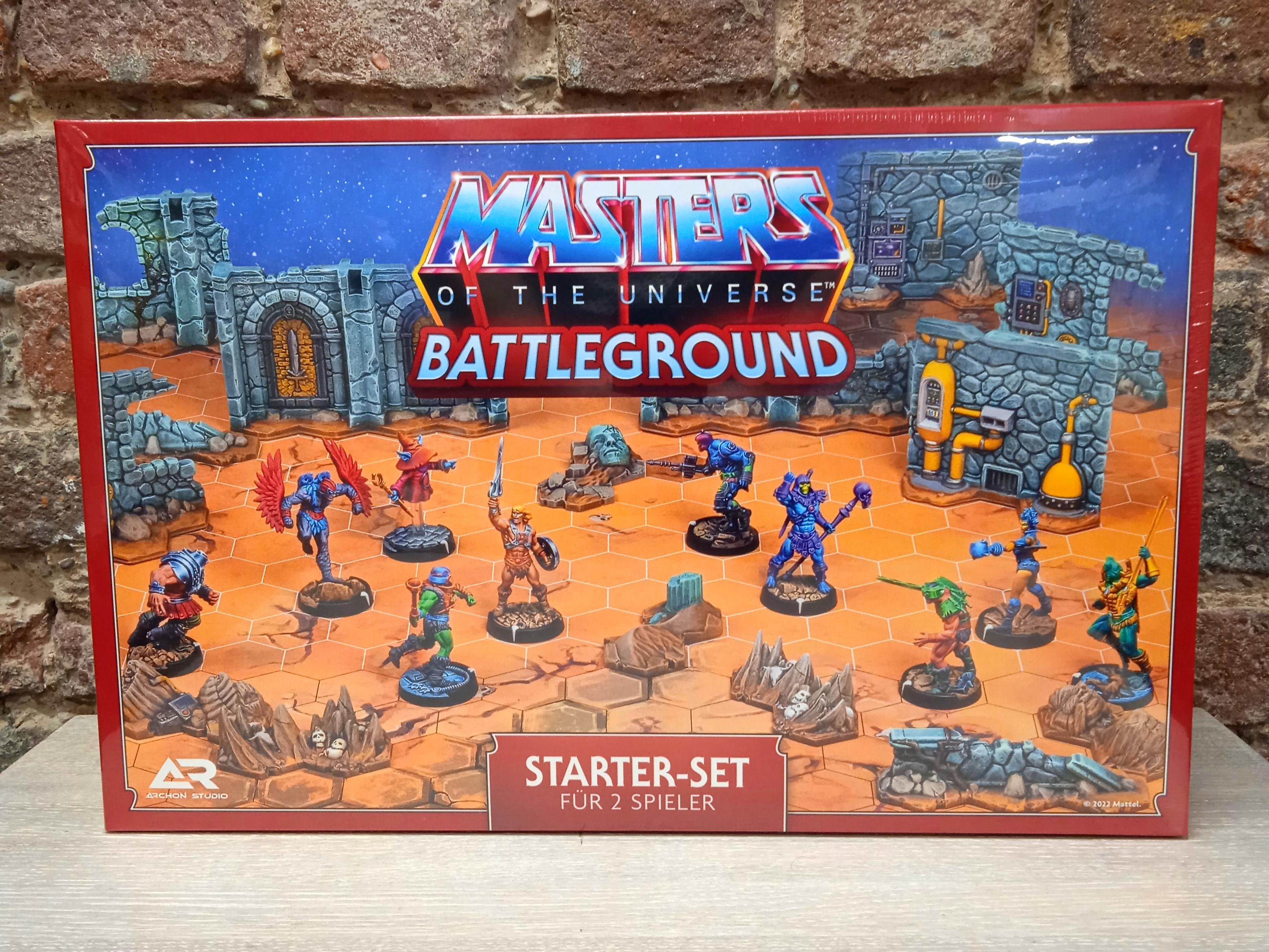 Masters of the Universe - Battleground: Starter Set für 2 Spieler (deu.)