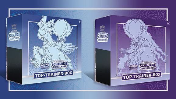 Pokemon Top Trainer-Box Schwert & Schild Schaurige Herrschaft