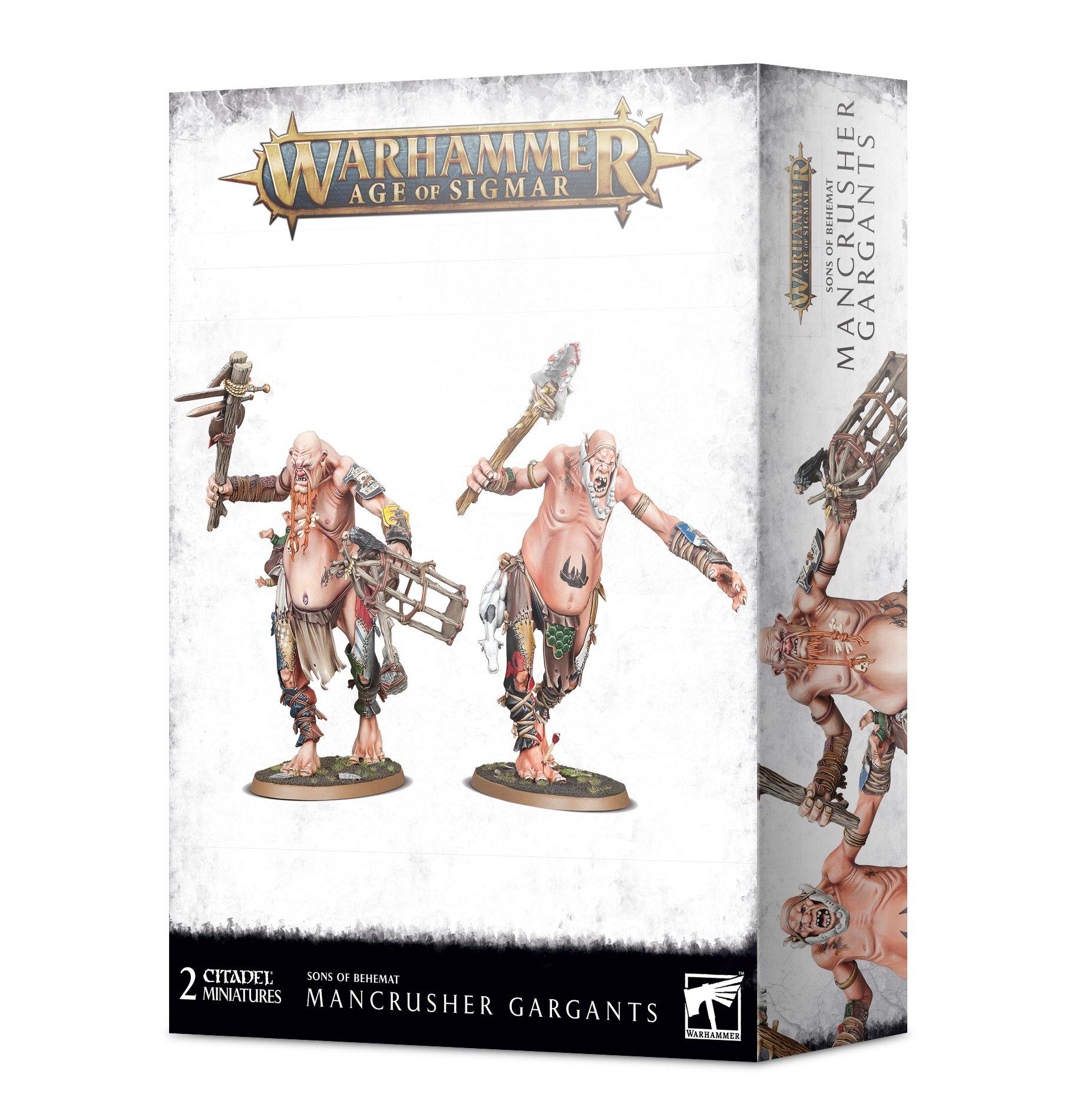 Warhammer Age of Sigmar - Sons of Behemat: Mancrusher Gargants