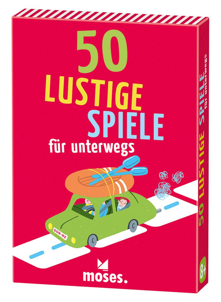 50 lustige Spiele für unterwegs