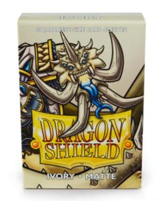 Dragon Shield - Card Sleeves: Ivory Matte, japanese Size (60 Sleeves)