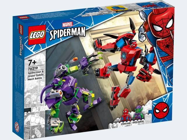 LEGO Marvel 76219 - Spider-Mans und Green Goblins Mech-Duell