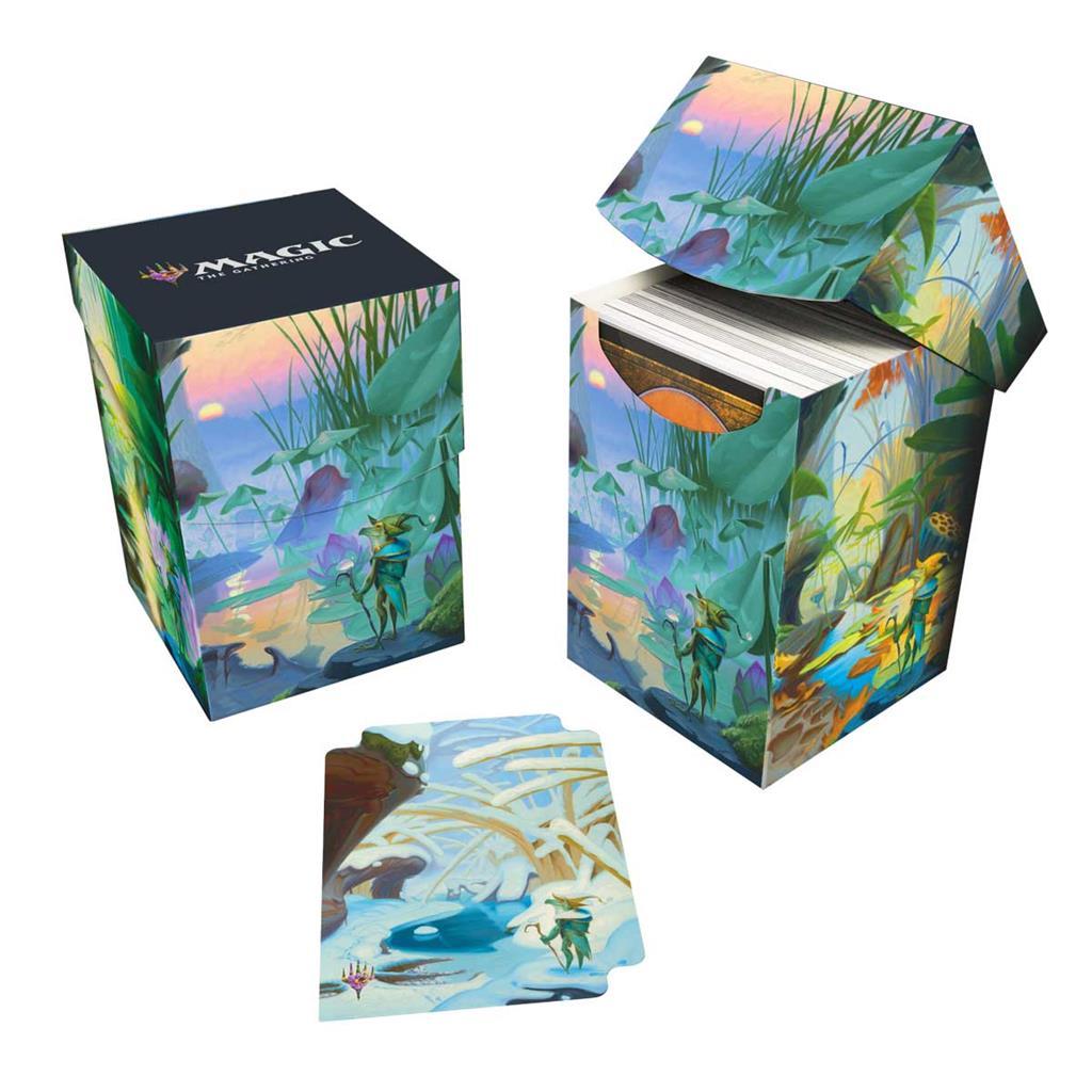 Ultra Pro - Bloomburrow 100+ Deck Box Blue: Magic the Gathering