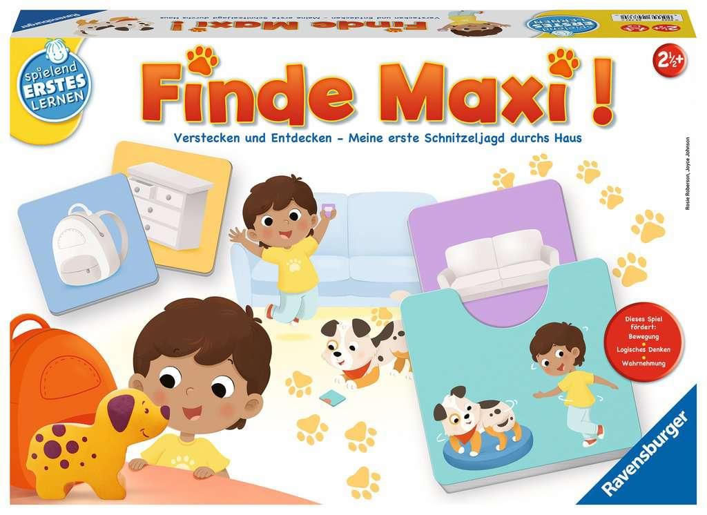 Spielend erstes Lernen - Finde Maxi!