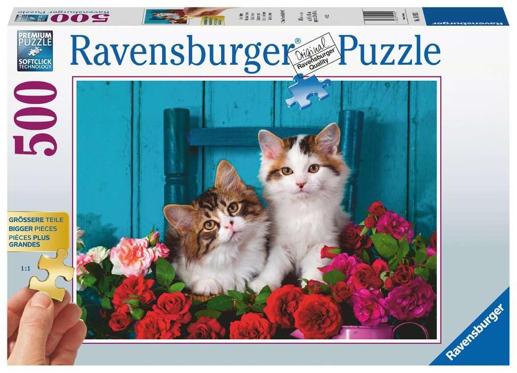 Ravensburger Puzzle - Katzenbabys - Gold Edition 500 Teile