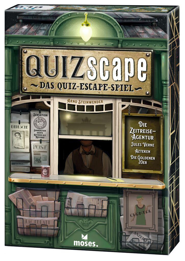 Quizscape - Das Quiz-Escape Spiel: Die Zeitreiseagentur