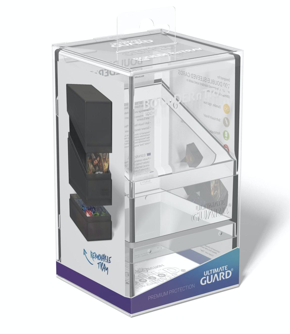 Ultimate Guard - Boulder'n'Tray Deck Case 100+, Transparent