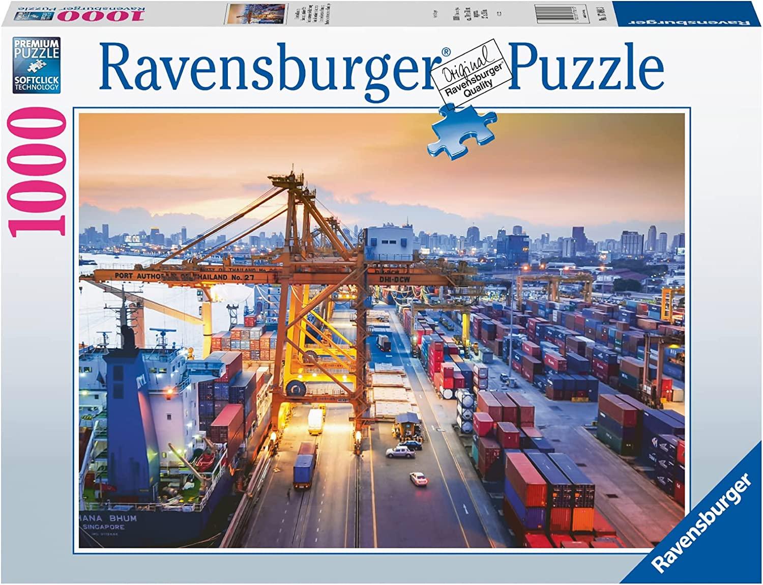 Ravensburger Puzzle - Hafen in Hamburg - 1000 Teile