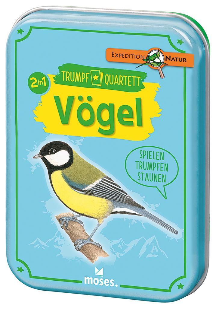 Expedition Natur - Trumpf-Quartett: Vögel