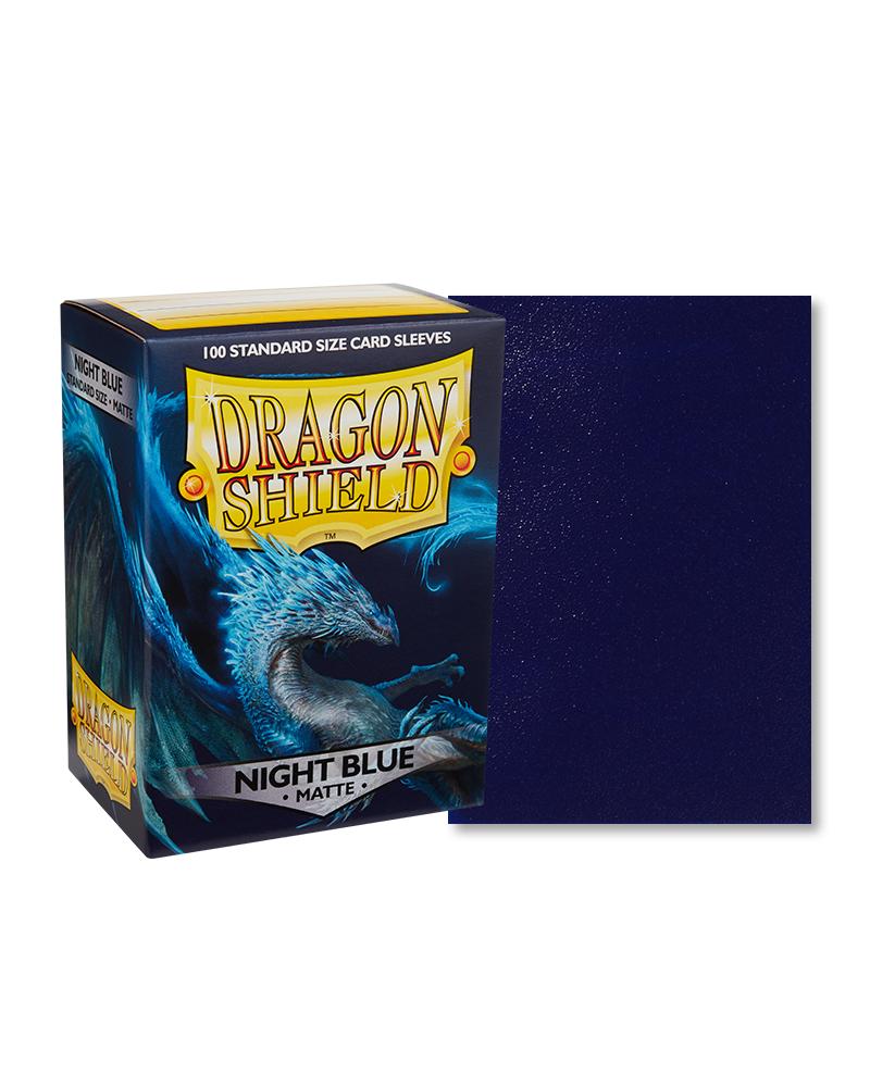 Dragon Shield - Card Sleeves: Night Blue Matte - Standard Size (60 Sleeves)