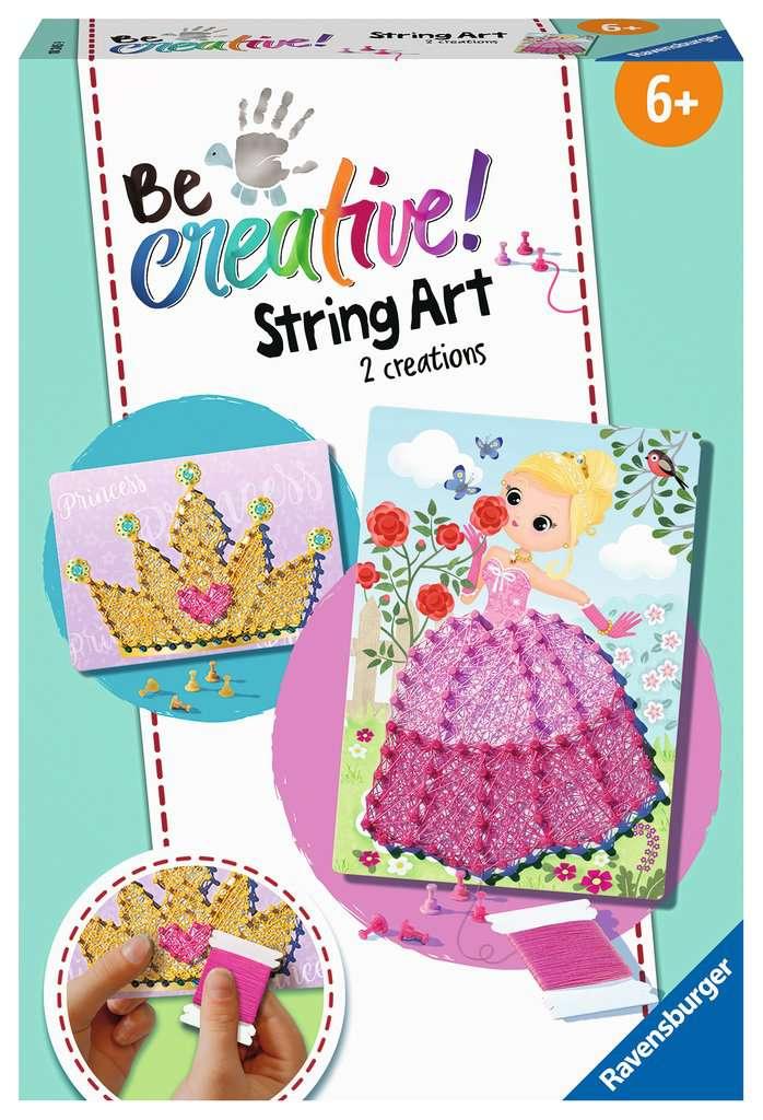 Be Creative -  String Art: Princess