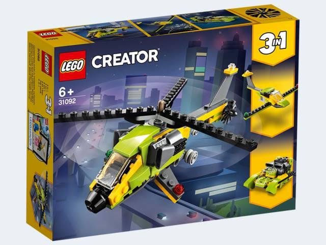 LEGO Creator 31092 - Hubschrauber-Abenteuer 3in1
