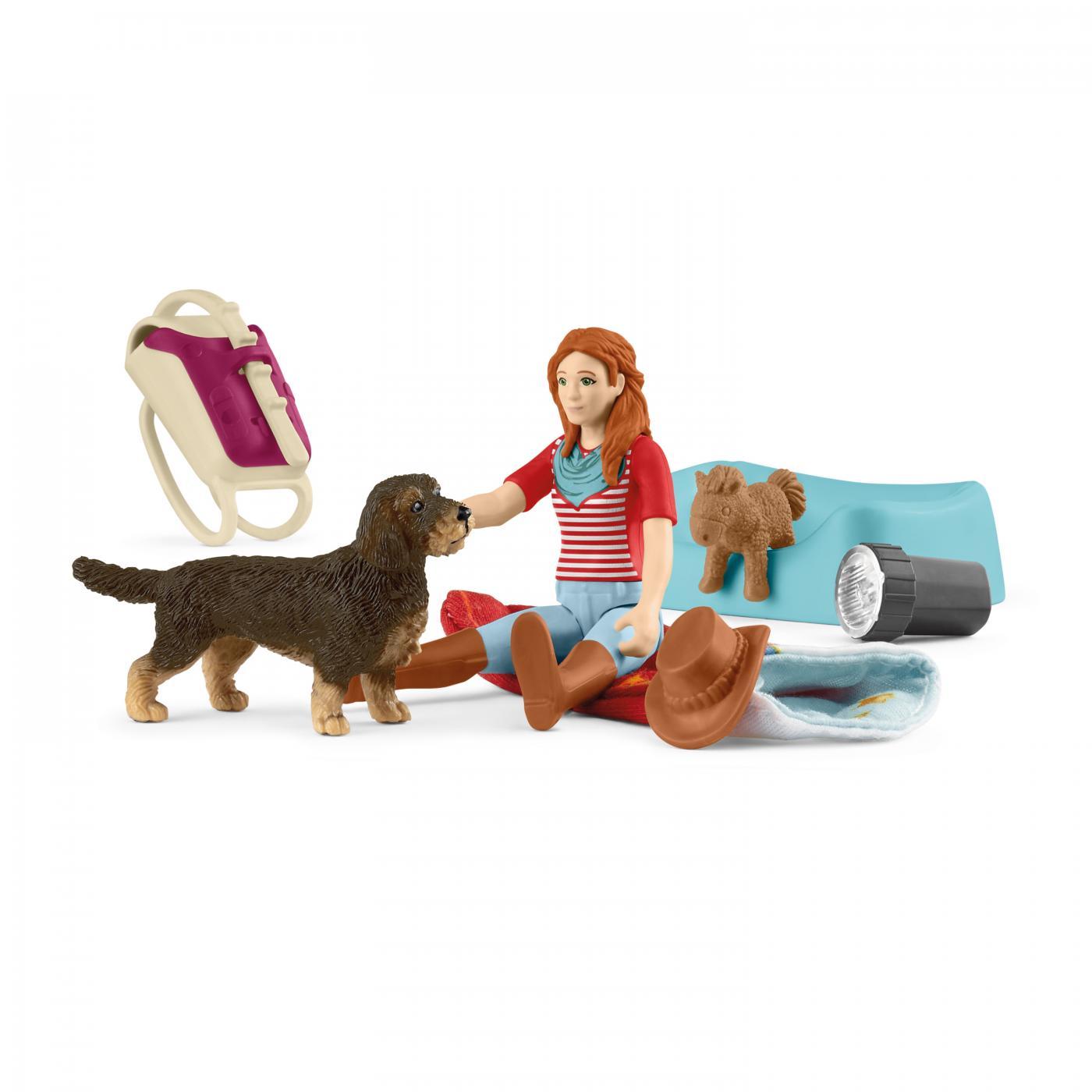 Schleich Pocket Set 42748 - Übernachtung mit Hannah