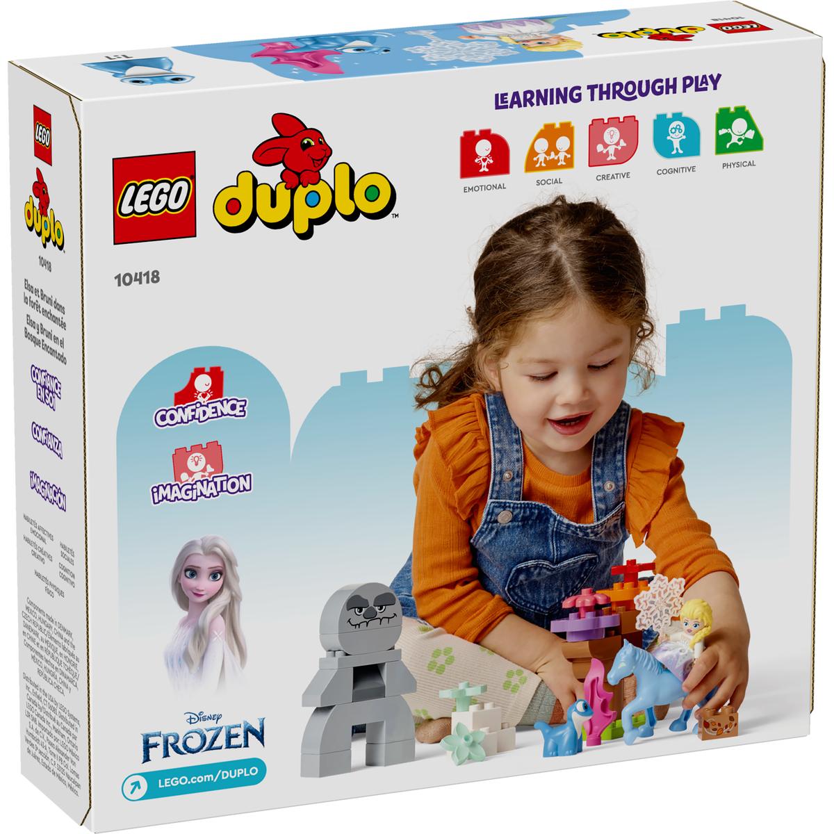 Lego Duplo 10418 - Frozen: Elsa und Bruni im Zauberwald