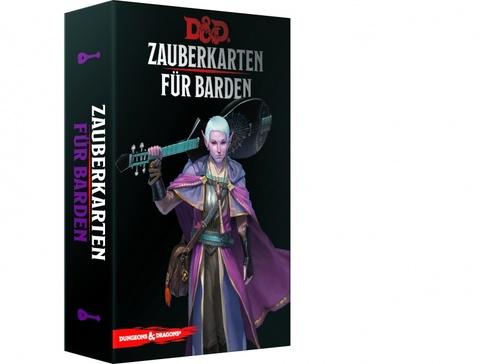 Dungeons & Dragons (D&D) RPG - Zauberkarten: Barde