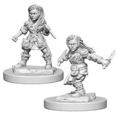 D&D - Nolzur's Marvelous Miniatures: Halfling Female Rogue