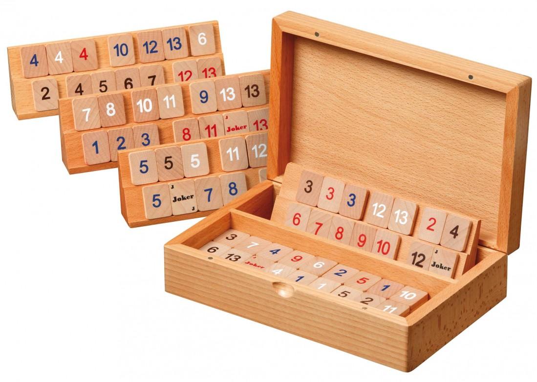 Rummy Holzkassette (klein)