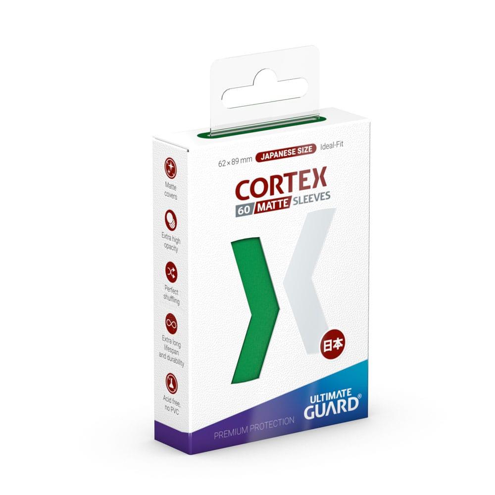 Ultimate Guard: Cortex Matte Sleeves - Japanese Size Grün (60 Sleeves)