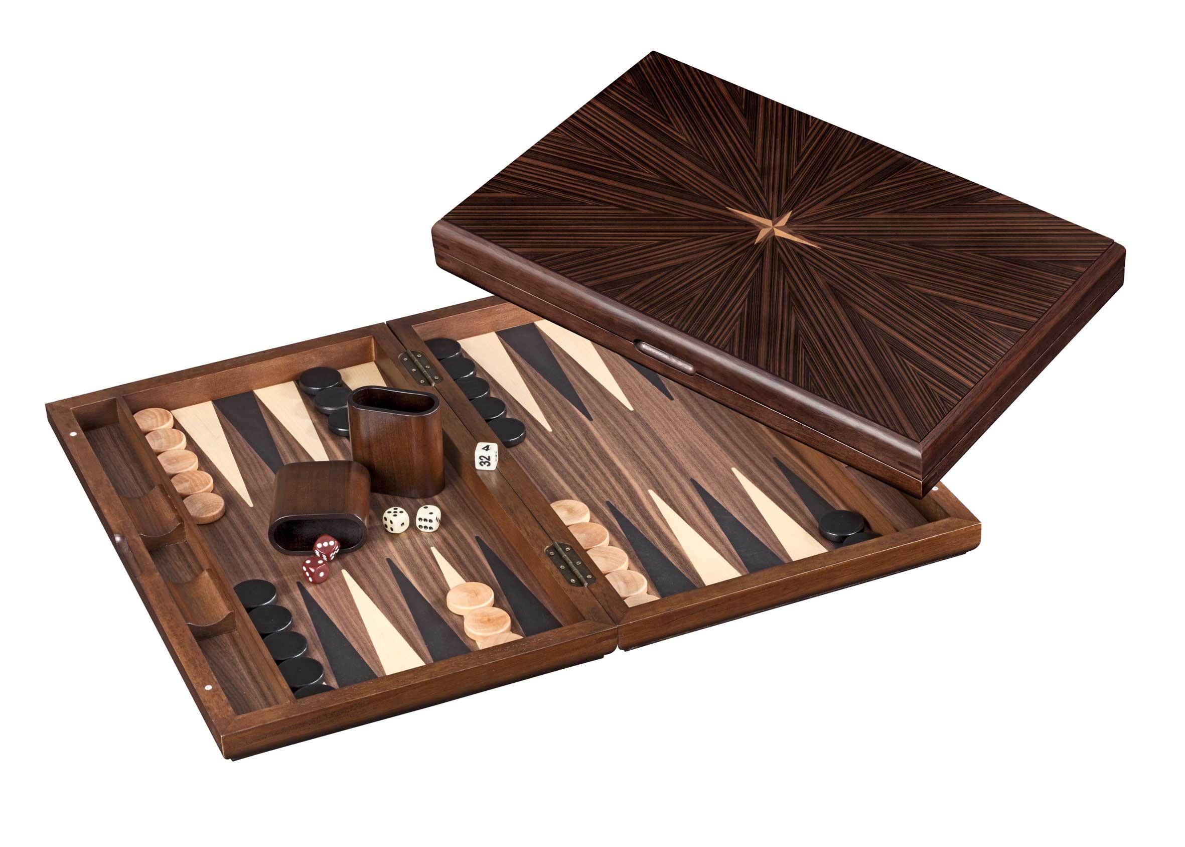 Backgammon - Iraklia, groß, Magnetverschluss