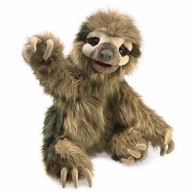Folkmanis Handpuppe - Dreifinger-Faultier
