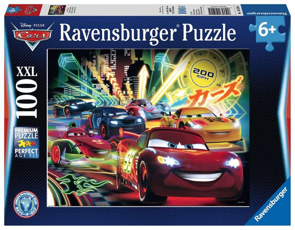 Ravensburger Puzzle - Disney: Cars Neon - 100 XXL Teile