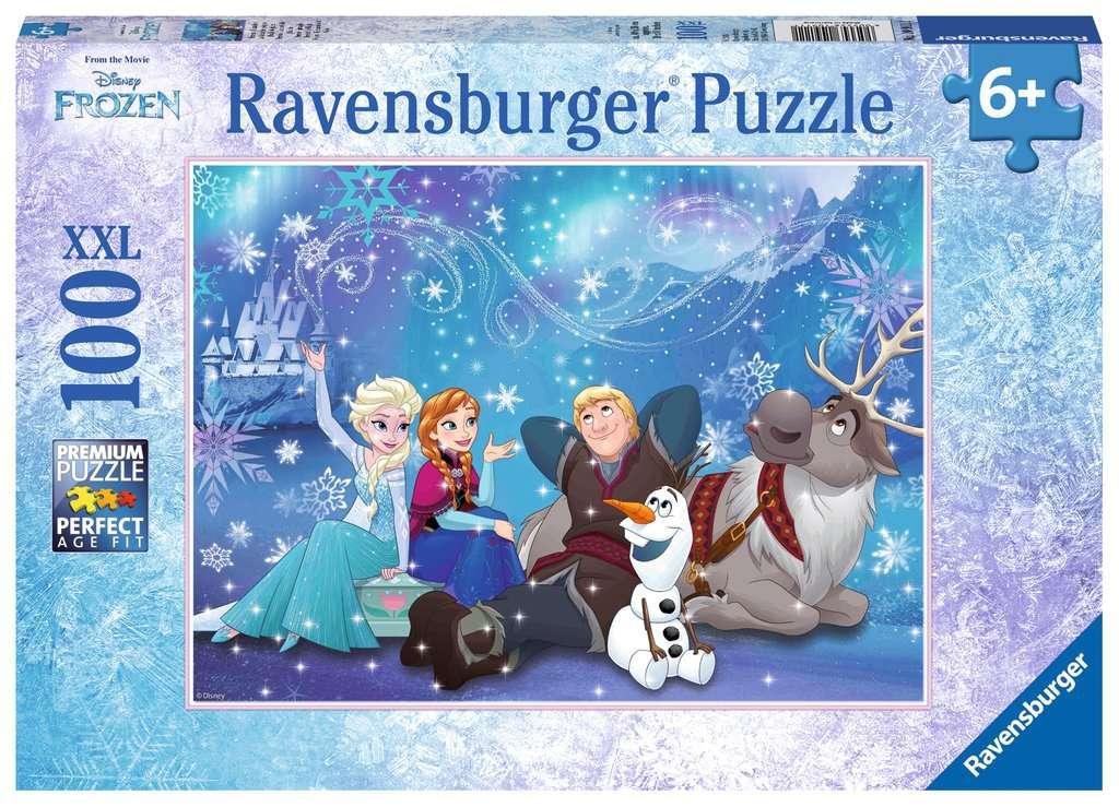 Ravensburger Puzzle - Disneys Frozen: Eiszauber - 100 XXL Teile