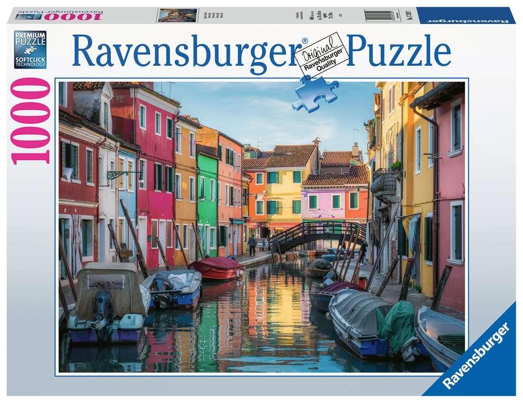 Ravensburger Puzzle - Burano in Italien - 1000 Teile