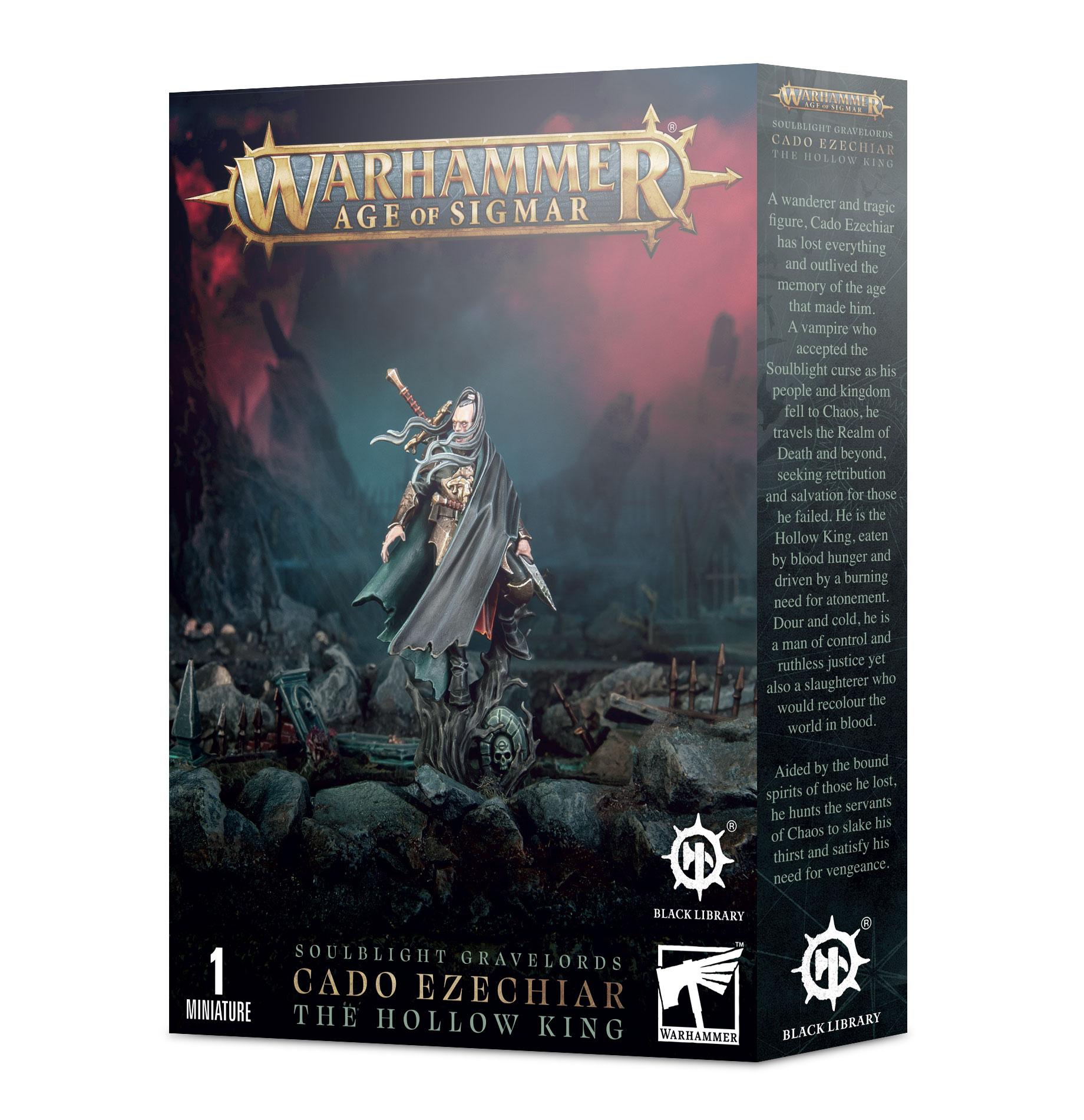 Warhammer: Age of Sigmar - Soulblight Gravelords: Cado Ezechiar - The Hollow King