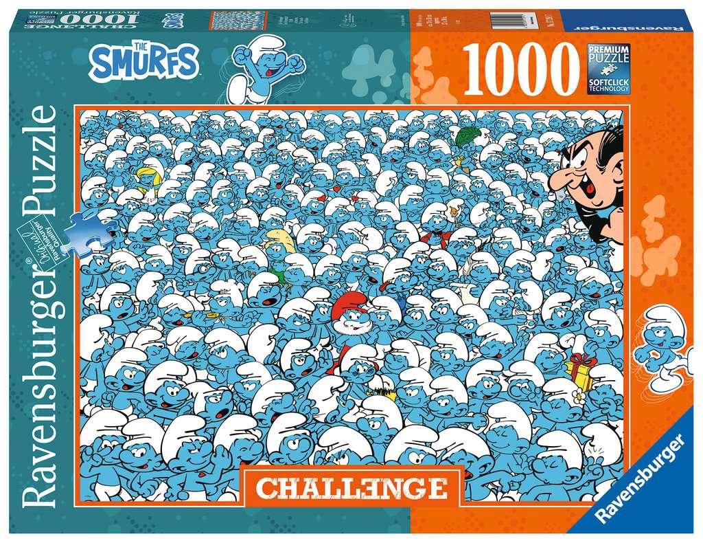 Ravensburger Puzzle - Challenge: Die Schlümpfe - 1000 Teile