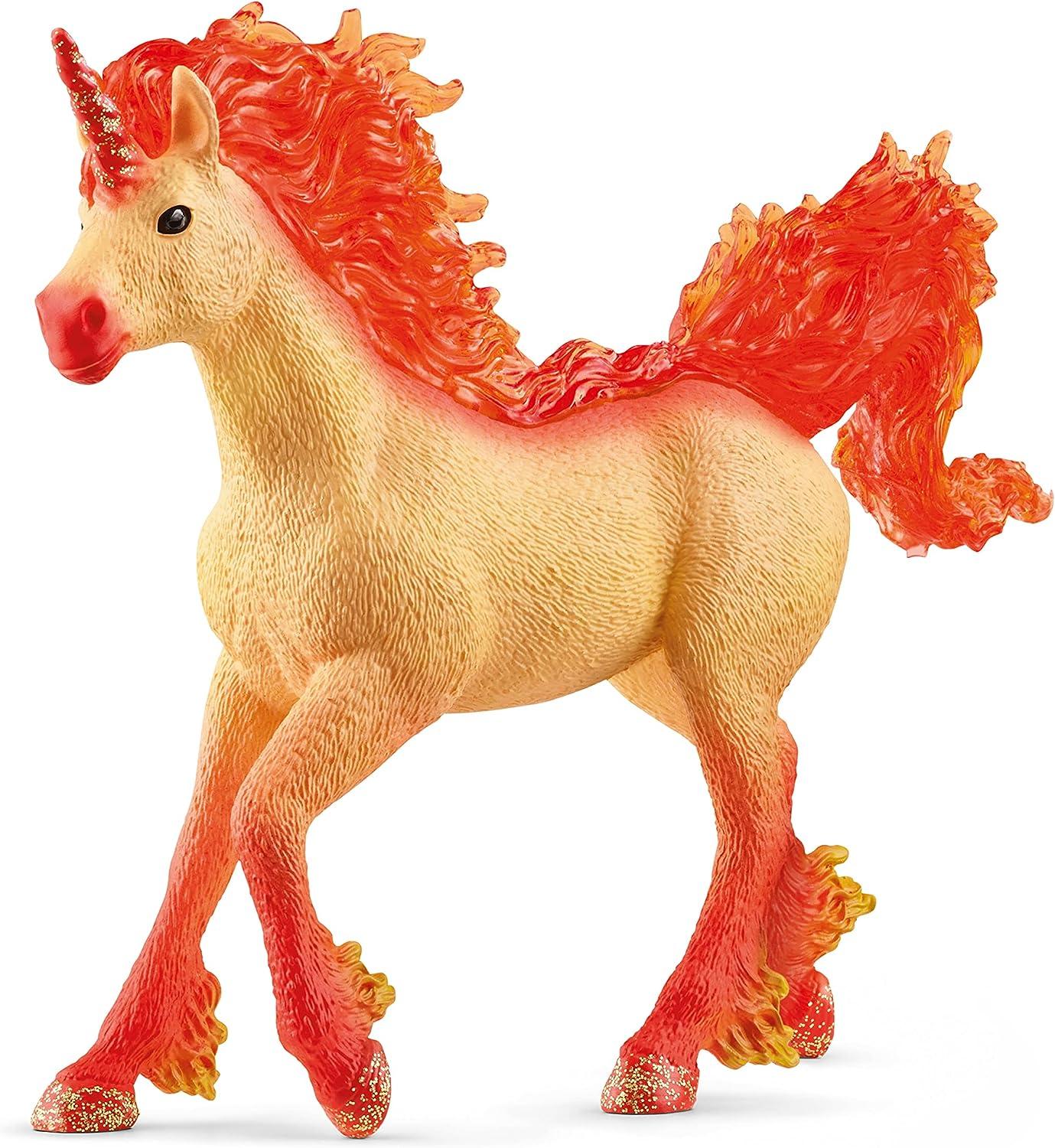 Schleich 70756 Elementa Feuereinhorn Hengst