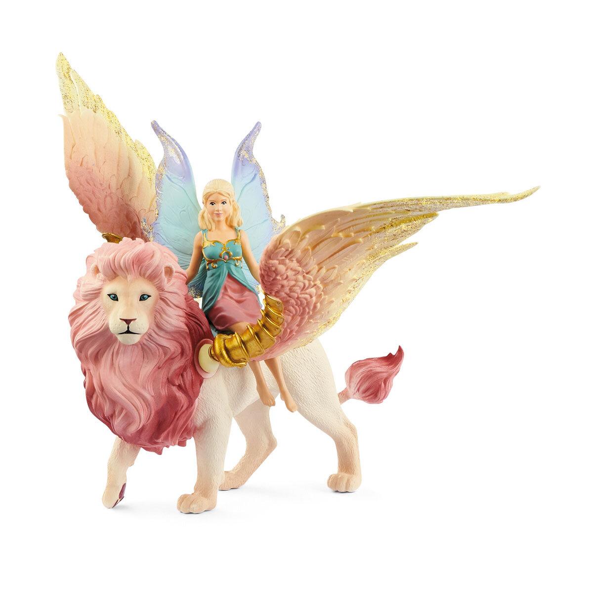 Schleich Bayala 70714 - Elfe auf geflügeltem Löwe