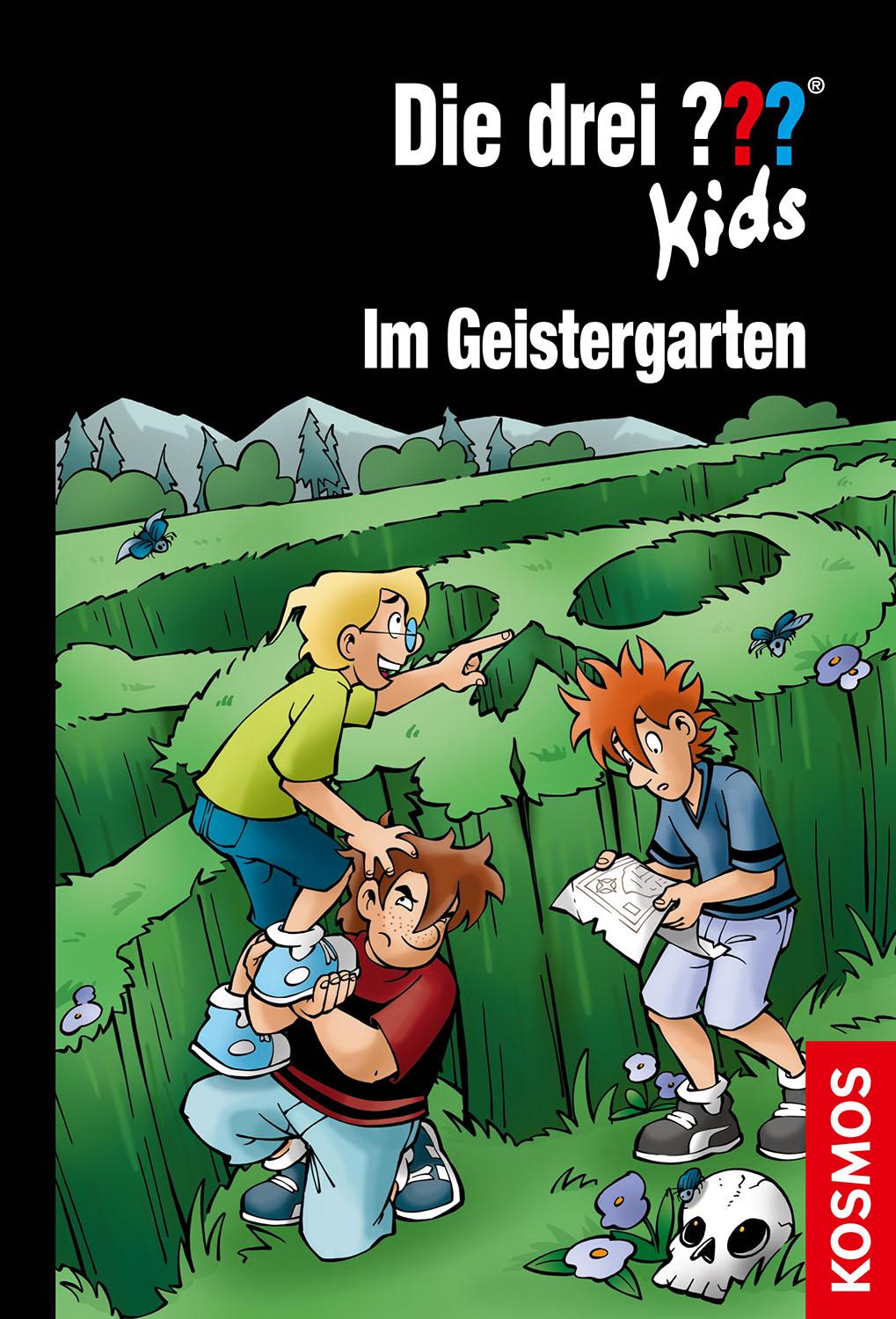 Die drei ''' Kids Buch: Im Geistergarten
