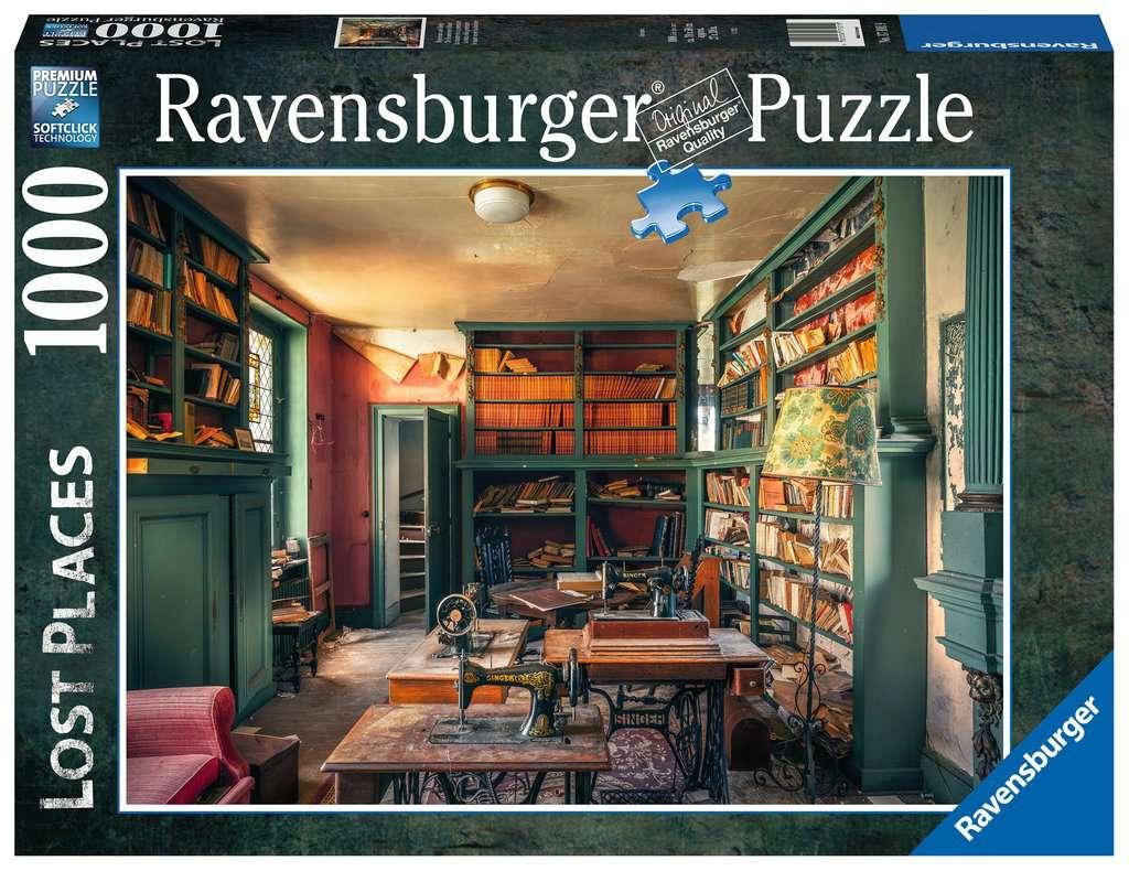 Ravensburger Puzzle - Lost Places: Mysterious Castle Library - 1000 Teile
