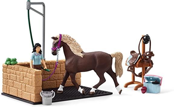 Schleich 42438 Waschplatz mit HORSE CLUB Emily & Luna