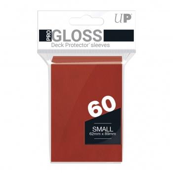 Ultra Pro - Pro Gloss Small Size, 62x89 mm, Red (60 Sleeves)