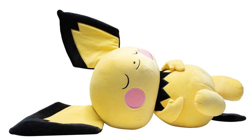 Pokemon: Schlafendes Plüsch Pichu, 40cm