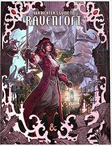 Dungeons & Dragons (D&D) RPG - Van Richter's guide to Ravenloft Alternate Art Cover