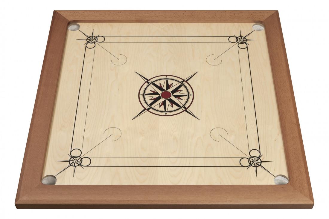 Carrom Top-Class, schwarz-rot