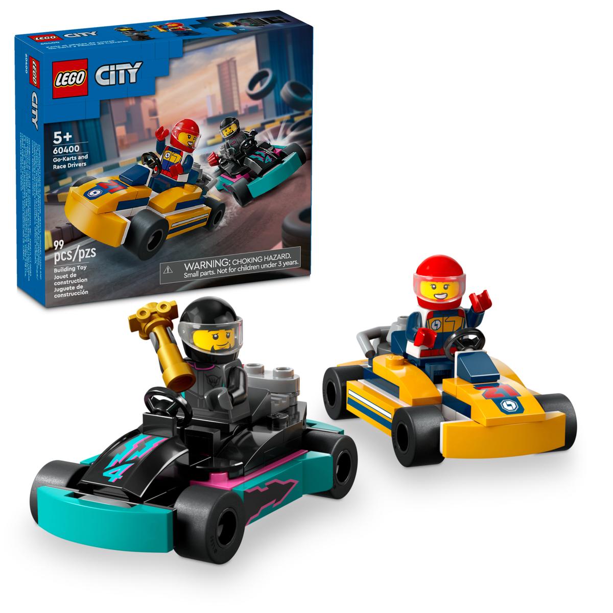 Lego City 60400 - Go-Karts mit Rennfahrern