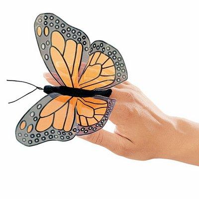 Folkmanis Fingerpuppe - Mini Monarchschmetterling
