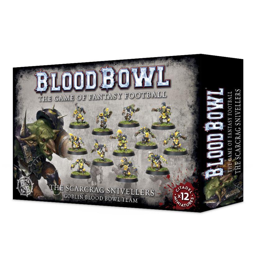 Blood Bowl - Goblin Blood Bowl Team: The Scarcrag Snivellers